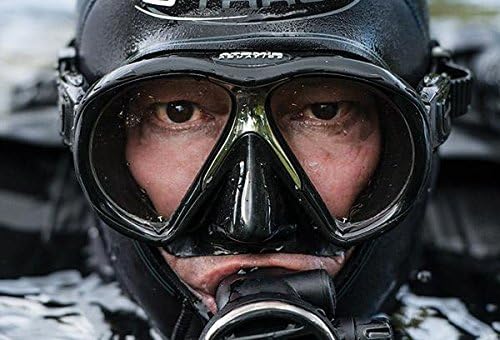ATOMIC - SubFrame Black-Black Tauchmaske schwarz-rosa, schwarz-rosa