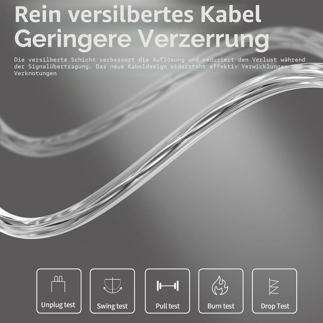 CCA KZ ZSN Pro X In Ear Kopfhörer 1BA 1DD Stereo Earbuds Kopfhörer HiFi Sport Gaming 3.5 mm Wagenheb