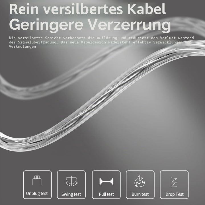 CCA KZ ZSN Pro X In Ear Kopfhörer 1BA 1DD Stereo Earbuds Kopfhörer HiFi Sport Gaming 3.5 mm Wagenheb