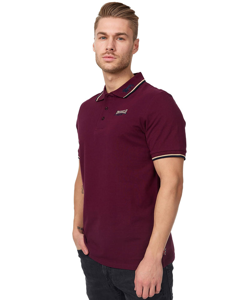 Lonsdale Herren Lion T-Shirt Oxblood S, Oxblood S