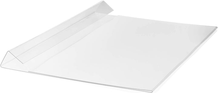 Durable Kennzeichnungstasche HARD COVER mit Falz A4 quer, Packung à 10 Stück, transparent, 116319 A4