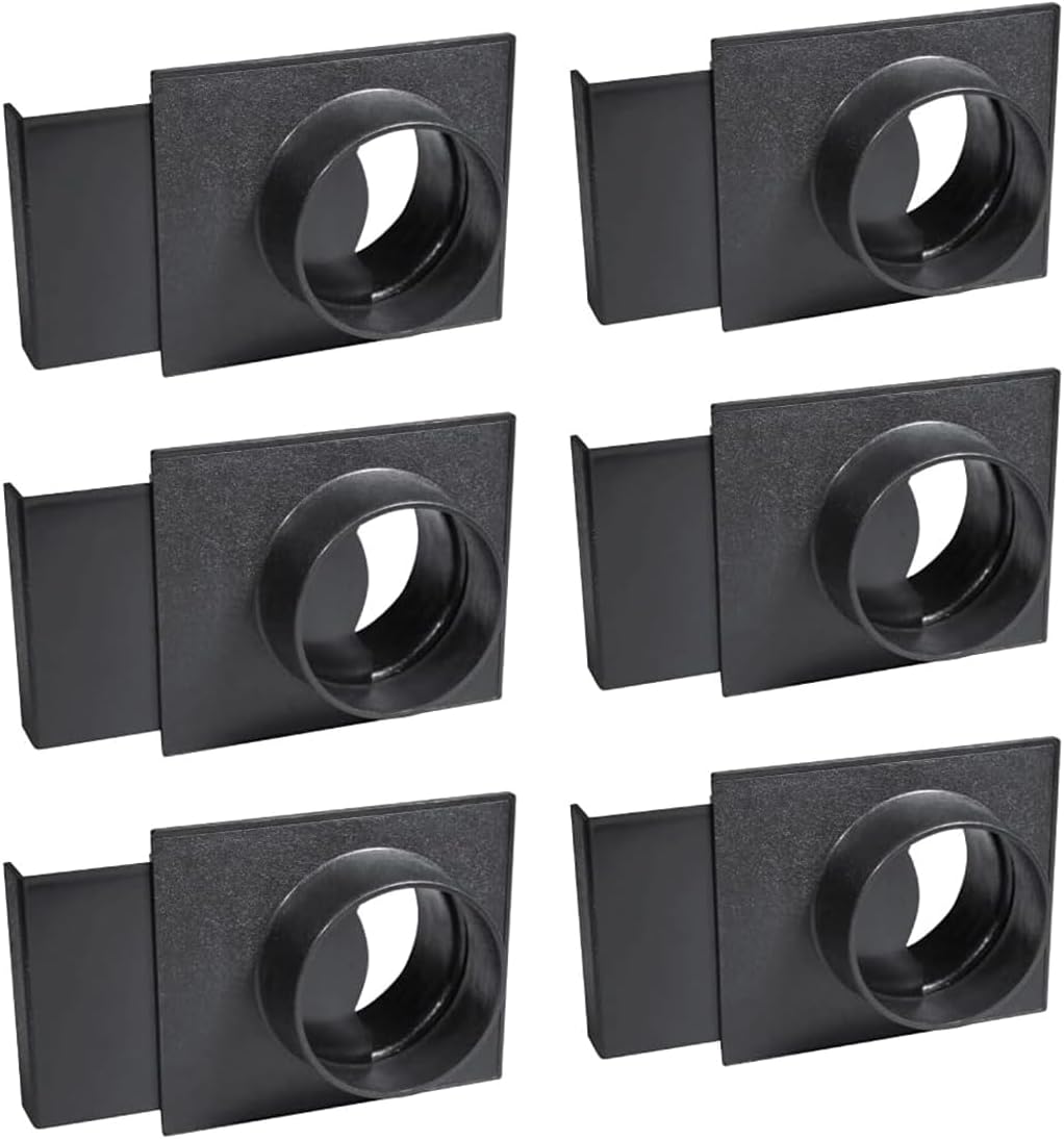 POWERTEC 70133V 6,4 cm Blast Gate für Vakuum 10,2 cm, 6 Stück, 10,2 cm, 6 Stück