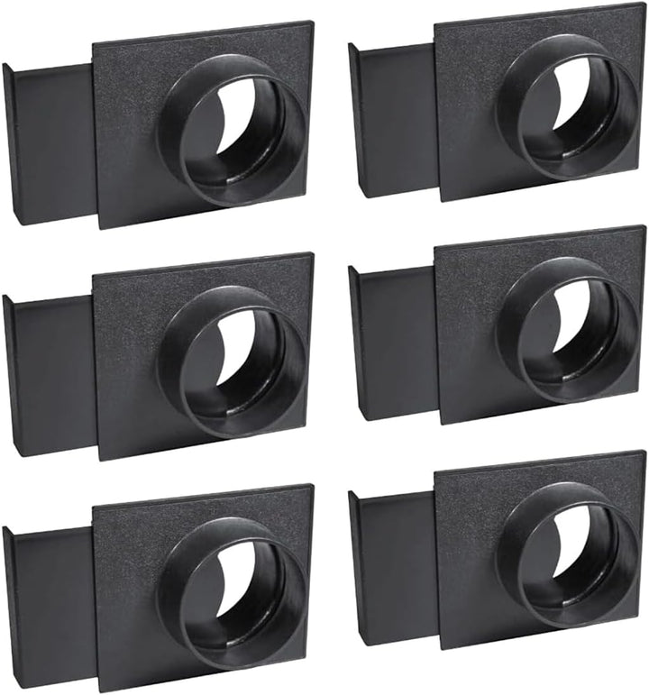 POWERTEC 70133V 6,4 cm Blast Gate für Vakuum 10,2 cm, 6 Stück, 10,2 cm, 6 Stück
