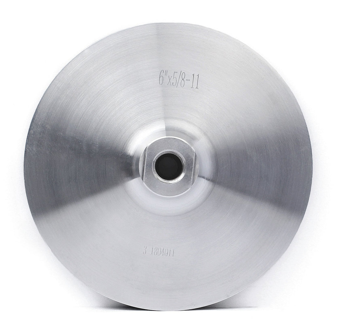 Aluminium-Backer-Pad, 15,2 cm, Haken- und Schlaufen-Halterung für Schleifer, Polierpads, Steindorn,