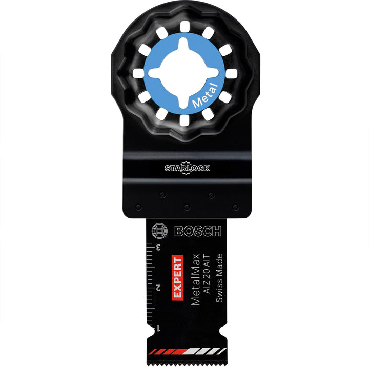 Bosch Professional 1x Sägeblatt Expert MetalMax AIZ 20 AIT (für Stahl, Edelstahl, Breite 20 mm, Zube