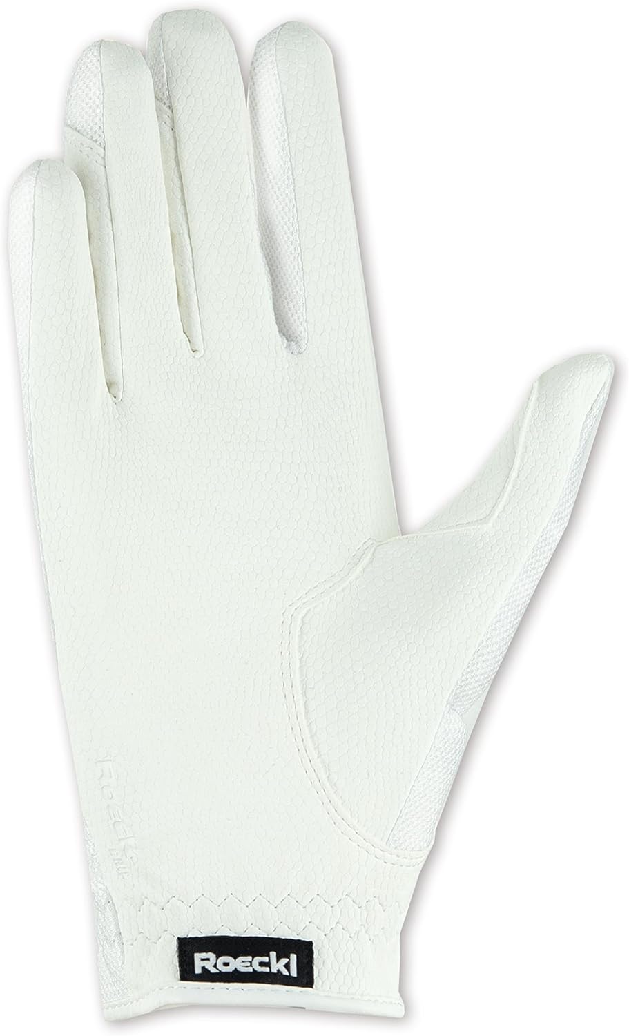Roeckl Sports Reithandschuh ROECK-Grip LITE, Turnier Sommer Handschuh, 3 Farben, Grösse 6-11 6.5 Wei