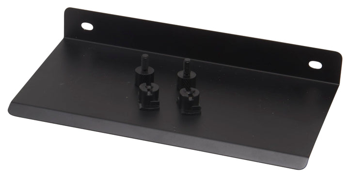 FibroTech Regal Klein - RAL 9011 (L19.4 x B11 x H2.4 cm, Farbe Schwarz, aus Stahl, minimalistisches