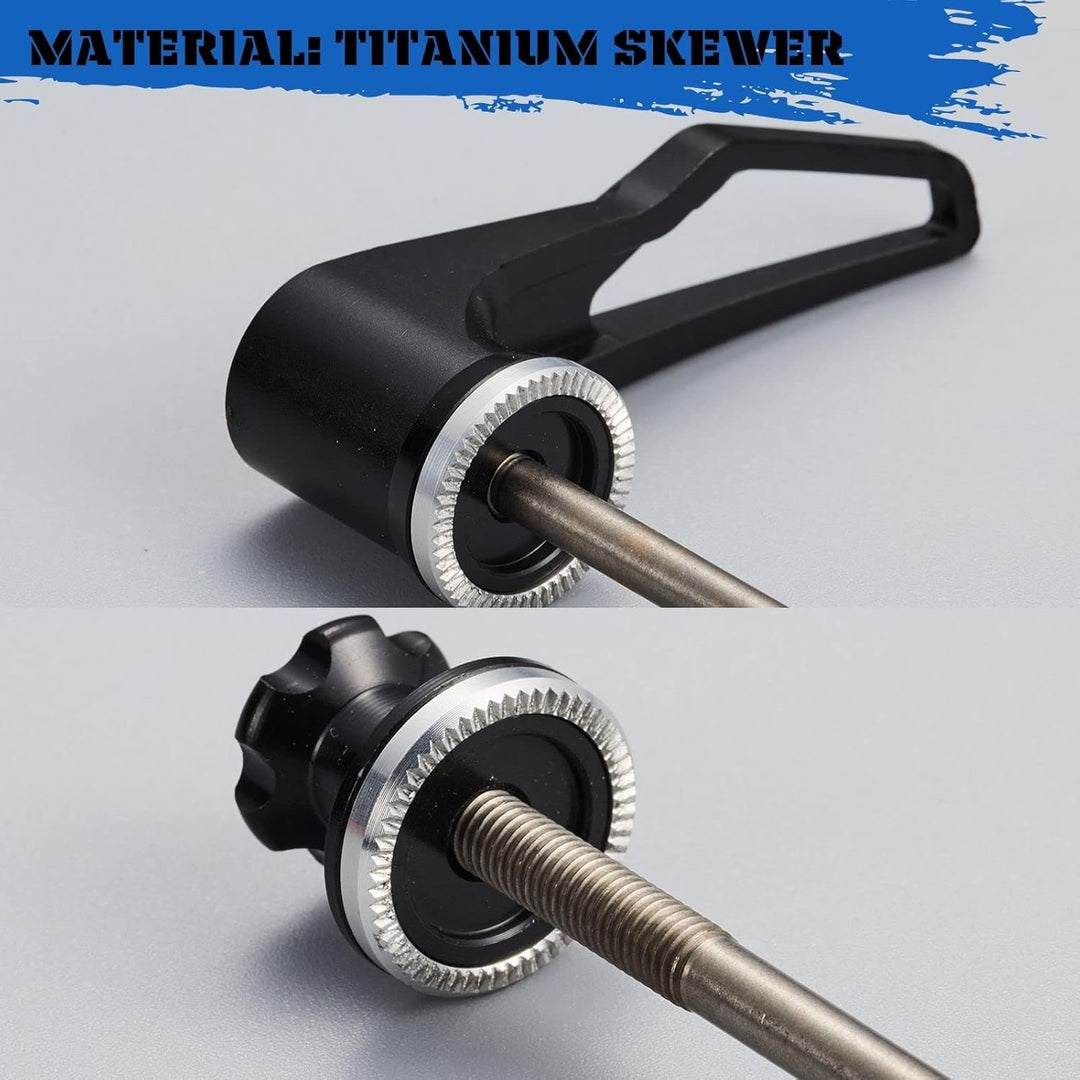 corki Cycles Titan Schnellspanner Set - verbessertes Ratschen/Schlüssel Design, für MTB & Rennräder