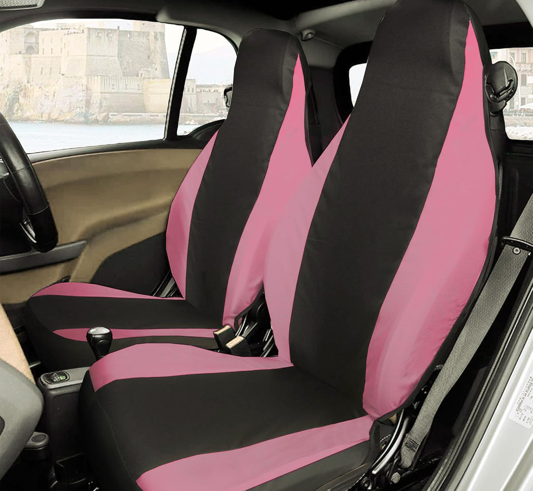 Rebeca Shop® Vordersitzbezüge kompatibel für Smart Fortwo 1., 2. und 3. Serie, W450, W451, W453, 2er
