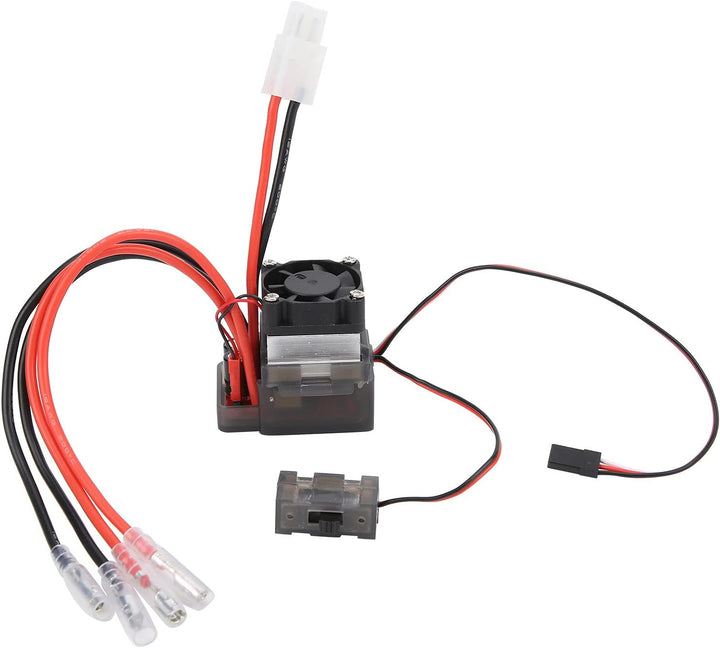 Dilwe RC Truck ESC, 7,2-16V 320A Zweiwege-Regler Gebürstet 35 X 47 X 42mm Hochspannungs-RC-Auto-Upgr