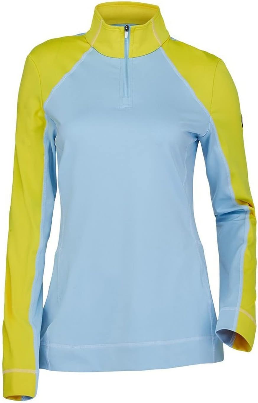 Spyder Damen Savona Zip T-Neck L Frost, L Frost
