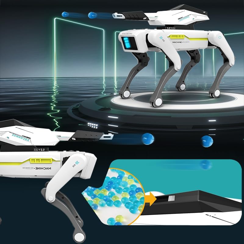Roboter Hund Ferngesteuert Spielzeug,Kann Programmieren, Tanzen, Musik und Interagieren für Kinder v