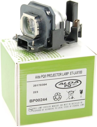 Alda PQ Premium Projektorlampe kompatibel mit PANASONIC ET-LAX100 PT-AX200 PT-AX200E PT-AX200U TH-AX