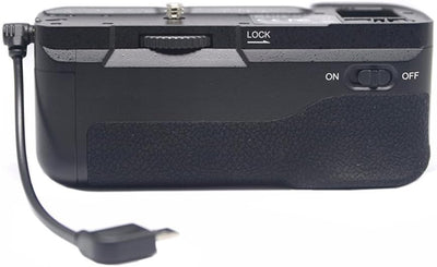 Meike Vertikaler Akkugriff MK-A6300 externer Netzteilhalter für Sony Alpha A6300 A6000 Kamera, funkt