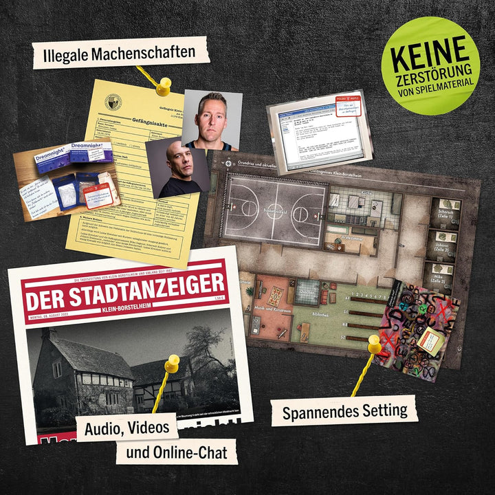Hidden Games Tatort – EIN Perfekter Plan – Mordfall lösen Spiel – Krimi Escape Game – Detektivspiel