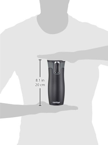 Contigo Thermobecher West Loop Schwarz (Matt Black), Schwarz (Matt Black)