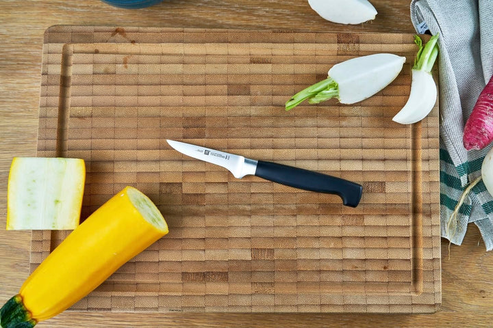 ZWILLING Vier Sterne Gemüsemesser, Klingenlänge 7 cm, Rostfreier Spezialstahl, Ergonomischer Kunstst