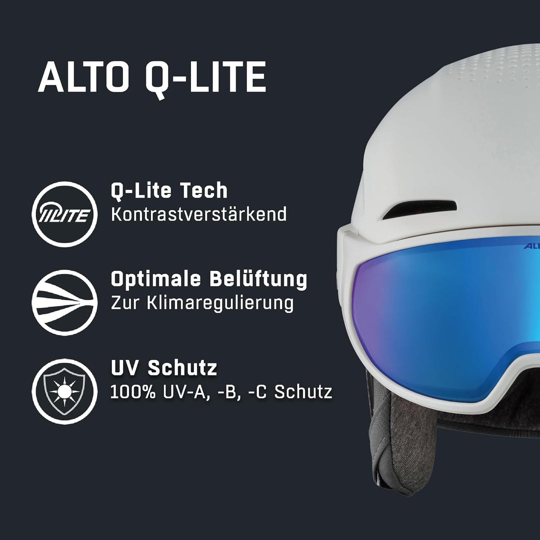 ALPINA Alto Q-LITE pearlwhite-Hearts Gloss 55-59, 55-59