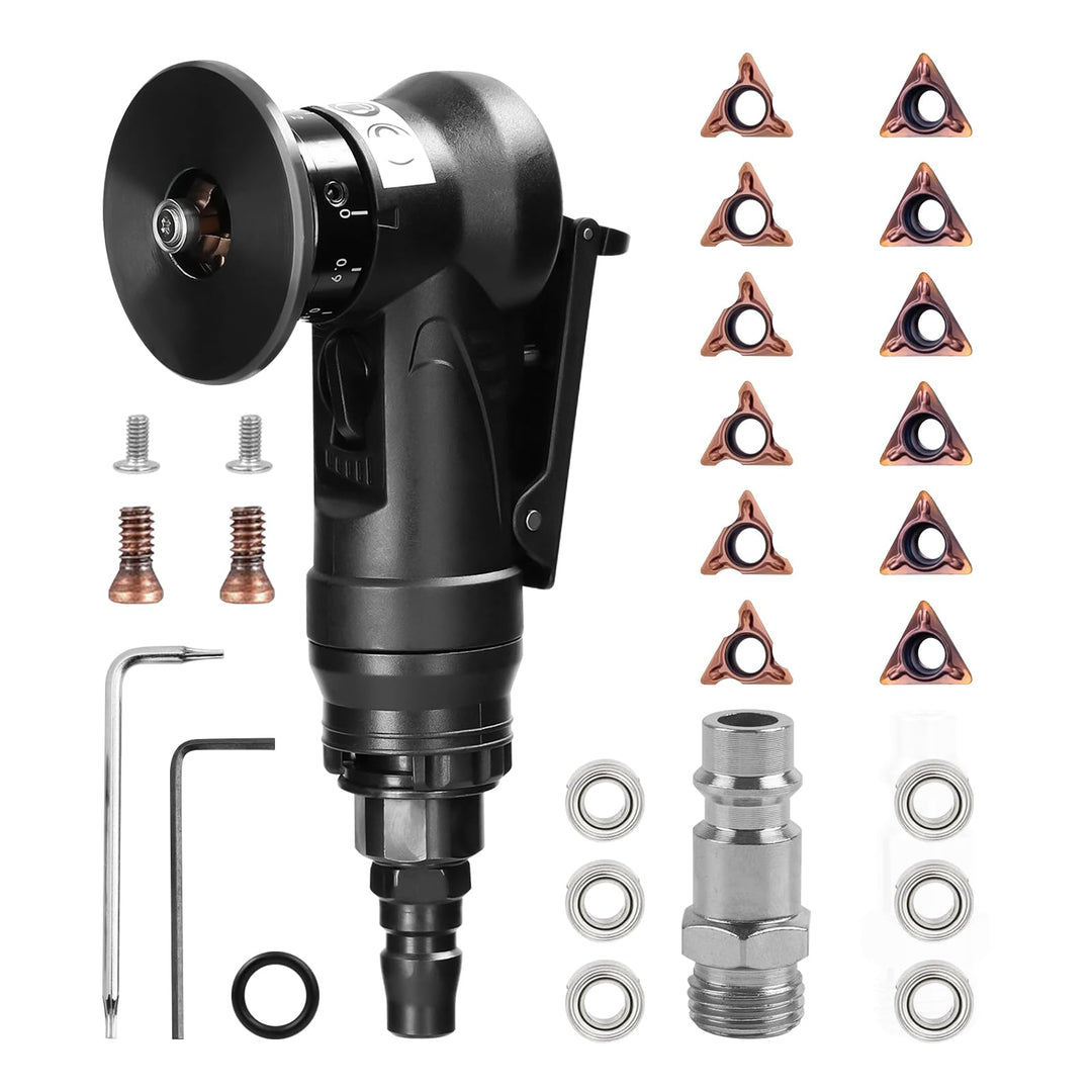 Mini Pneumatische Anfasmaschine Handheld 30000 U/min 45° Arc Burr Trimming Pneumatische Fasenmaschin