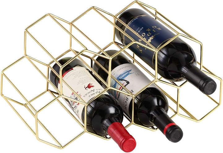 Weinregal Metall Freistehender, Freistehender Weinflaschenhalte, Tisch Weinregal, Arbeitsplatte Wein