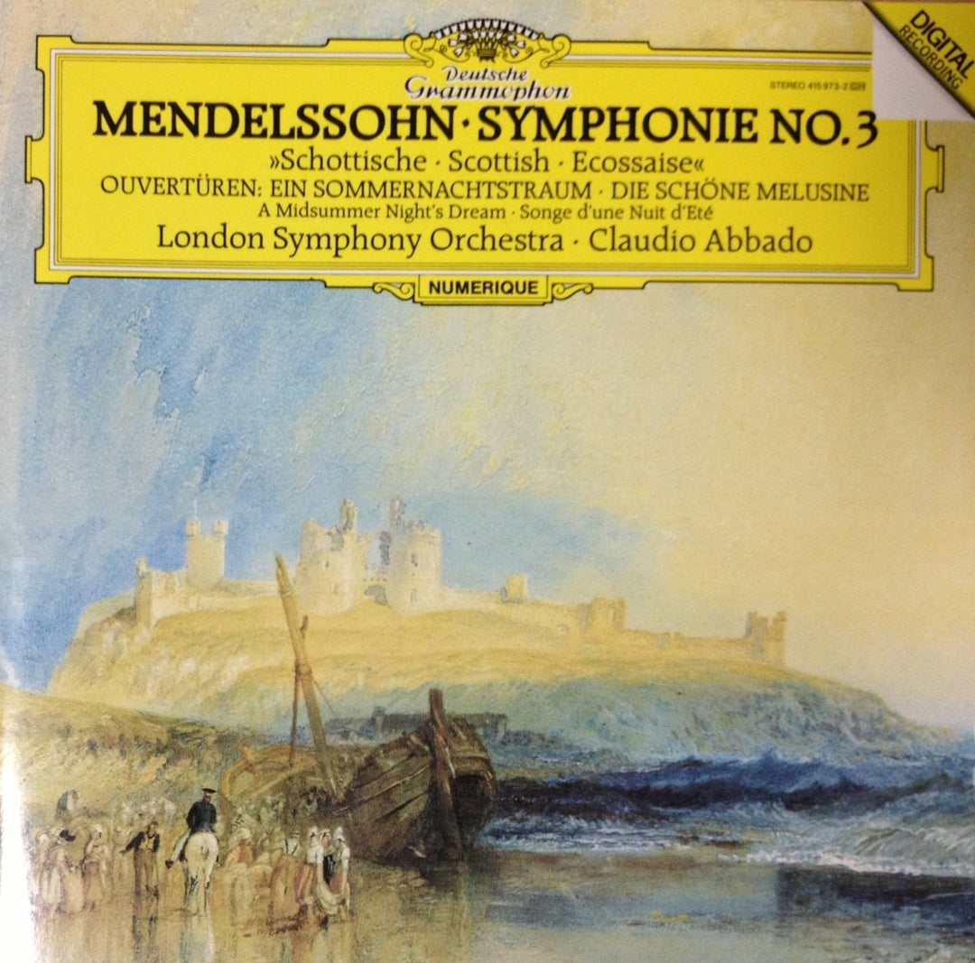 Mendelssohn: Symphonie No.3 - Schottische / Scottish / Écossaise, Audio-CD