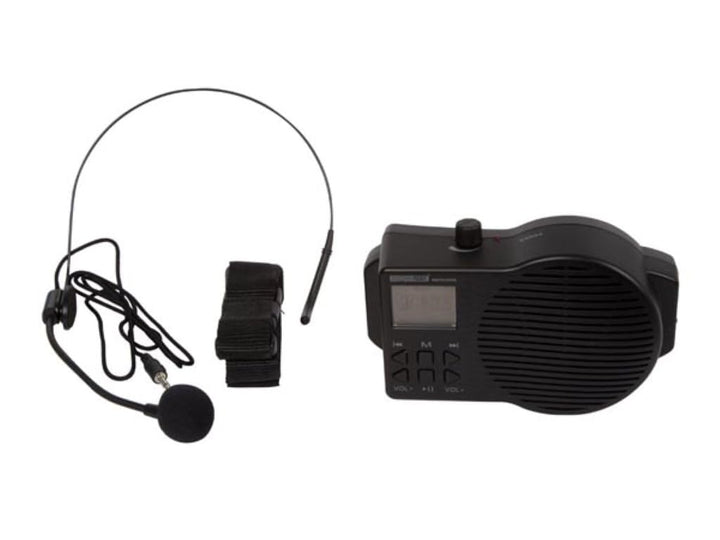 Tragbarer Sprachverstärker mit USB/SD und FM-Radio