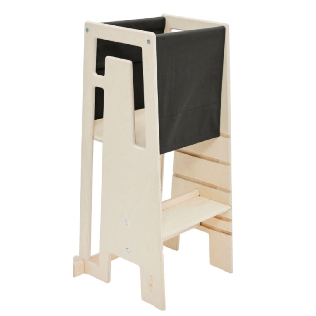 Tuki Entdeckertuch - Rausfallschutz für Tuki Lernturm | Original Schweizer Design, 100% Baumwolle, A