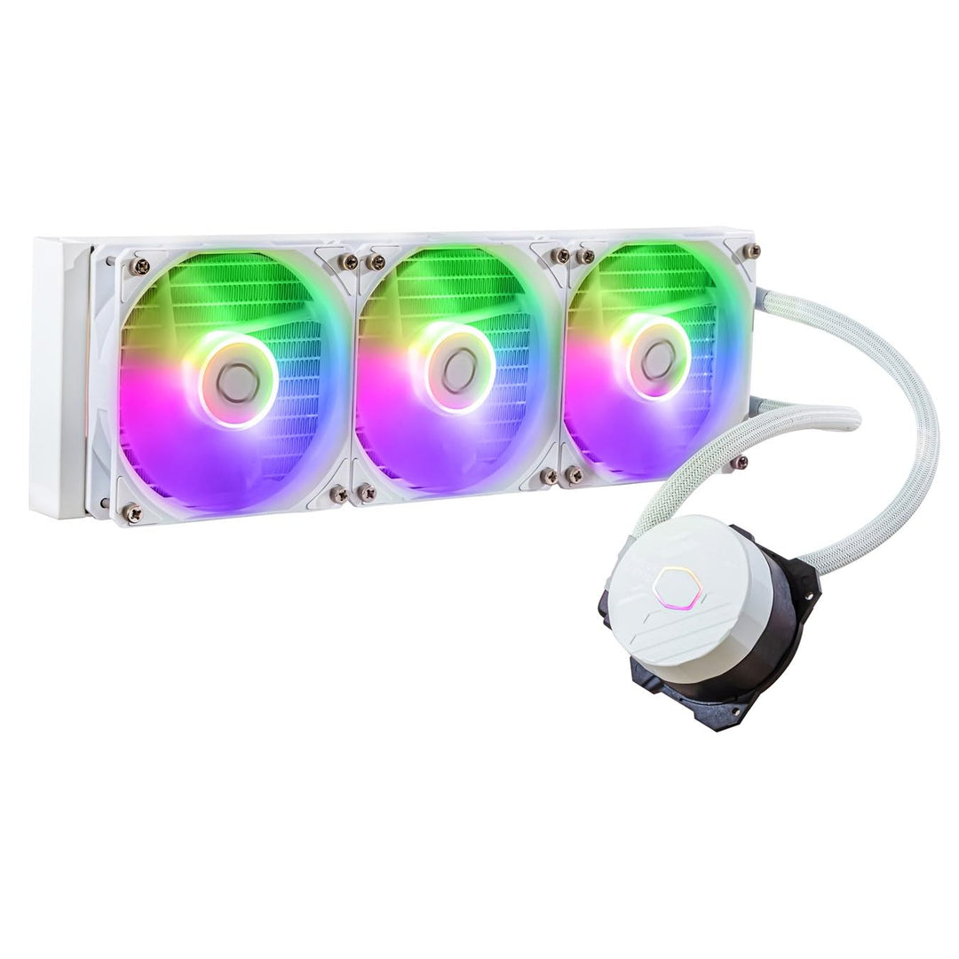 Cooler Master MasterLiquid 360L Core ARGB Wasserkühlung - CPU-Flüssigkeitskühler mit Zweikammer-Gen-