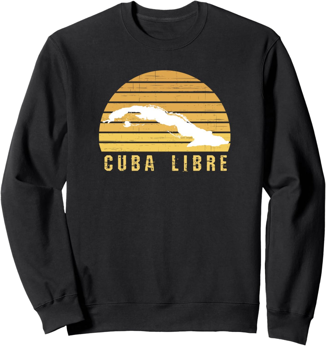 Retro Sunset Cuba Libre Sweatshirt
