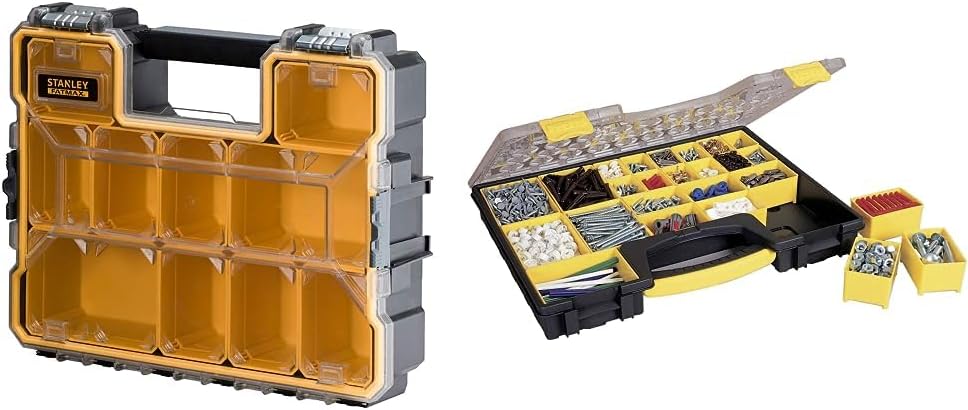 Stanley FatMax Profi-Organizer & Organizer "Profi" mit 25 Fächern Profi-Organizer 1x Bundle mit Orga