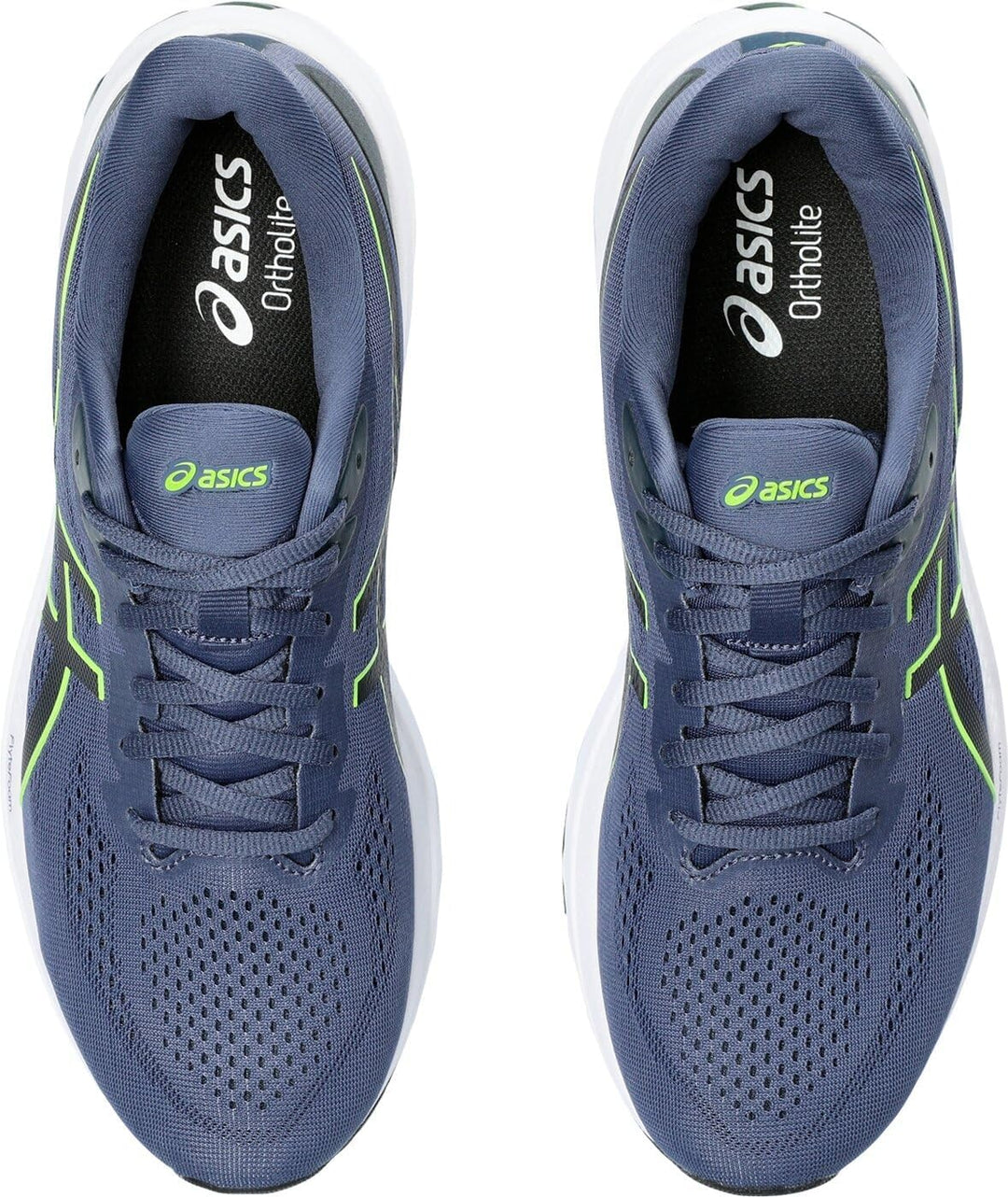 ASICS Herren Gt-1000 12 Sneaker 39.5 EU Thunder Blue Electric Lime, 39.5 EU Thunder Blue Electric Li