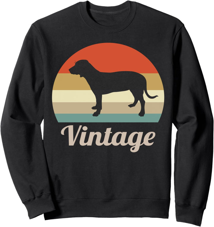 Deutsche Bracke Jagdhund Vintage Retro Style Hunde Sweatshirt