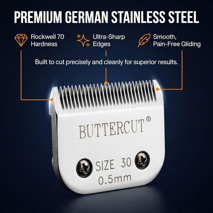 Geib Buttercut Edelstahl Hund Clipper Klinge, size-30, 1/127 cm Schnitt Länge, 30