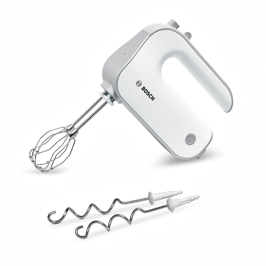 Bosch Handrührer Styline MFQ4030, 2 Rührbesen, 2 Edelstahl-Knethaken, spülmaschinengeeignet, 5 Stufe