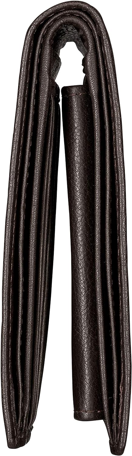 Red Baron Braune Herren Geldbörse aus Leder Querformat RB-WT-004-08