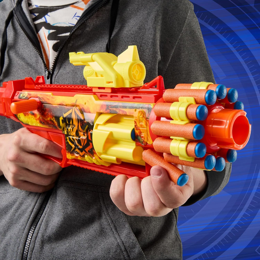 Nerf Loadout FlareFusion Blaster und 18 Nerf N1 Darts