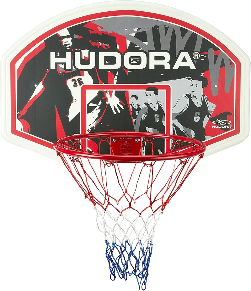 HUDORA Basketballkorb-Set In-/Outdoor - Basketball-Board - 71621