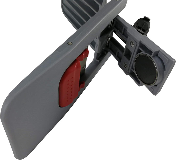 Sprintus Magnetklapphalter Magic Click (50 cm + Teleskopstiel) Bodenwischer mit Stiel Boden Reinigun