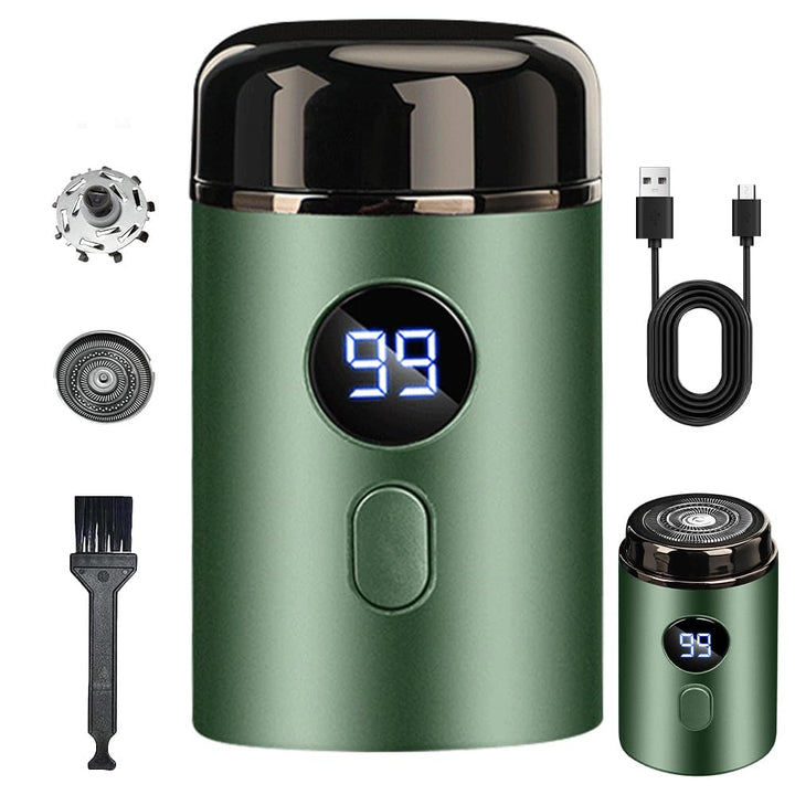 Elektrorasierer Herren, 2 in 1 Tragbarer Elektrischer Mini-Rasierer, Sopami Mini Shaver, Wasserdicht
