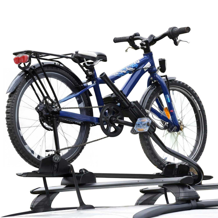 Farad Fahrradträger Dachfahrradträger kompatibel mit Fahrräder bis 25kg Stahl EBike FatBike