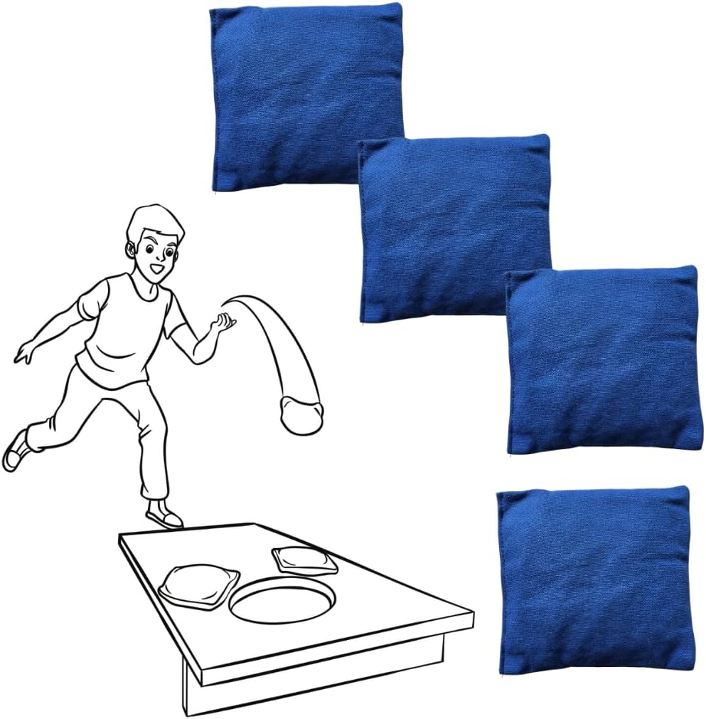 DOCTOR SPORT Cornhole Bean Bags USA Wetter resistent- Satz von 4 Verordnung Säcke für Tossing- Offiz