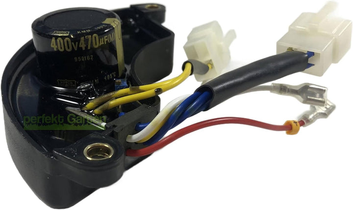 perfektGarten Stromerzeuger Spannungsregler AVR kompatibel mit Scheppach SG5200D 5-6 KW 400 V 3 phas