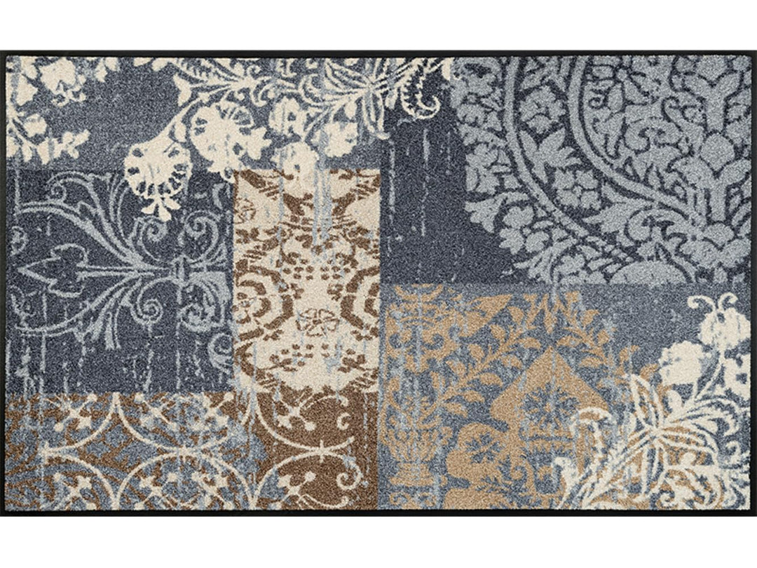 wash+dry Fussmatte, Armonia Grey 75x120 cm, innen und aussen, waschbar 75x120cm, 75x120cm