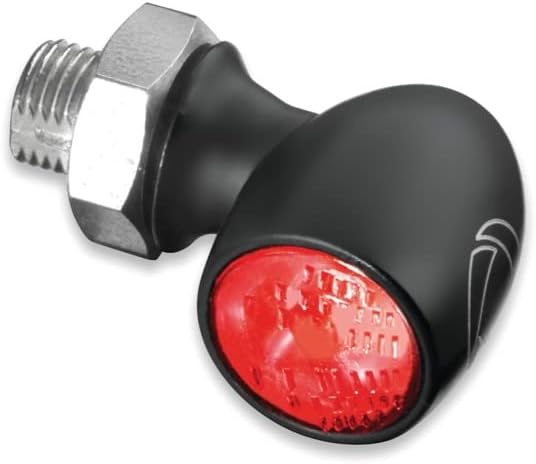 Kellermann 200-273 200–273 Bullet Atto RB Rücken –/breakelight by, schwarz, Glas klar 1 Stück