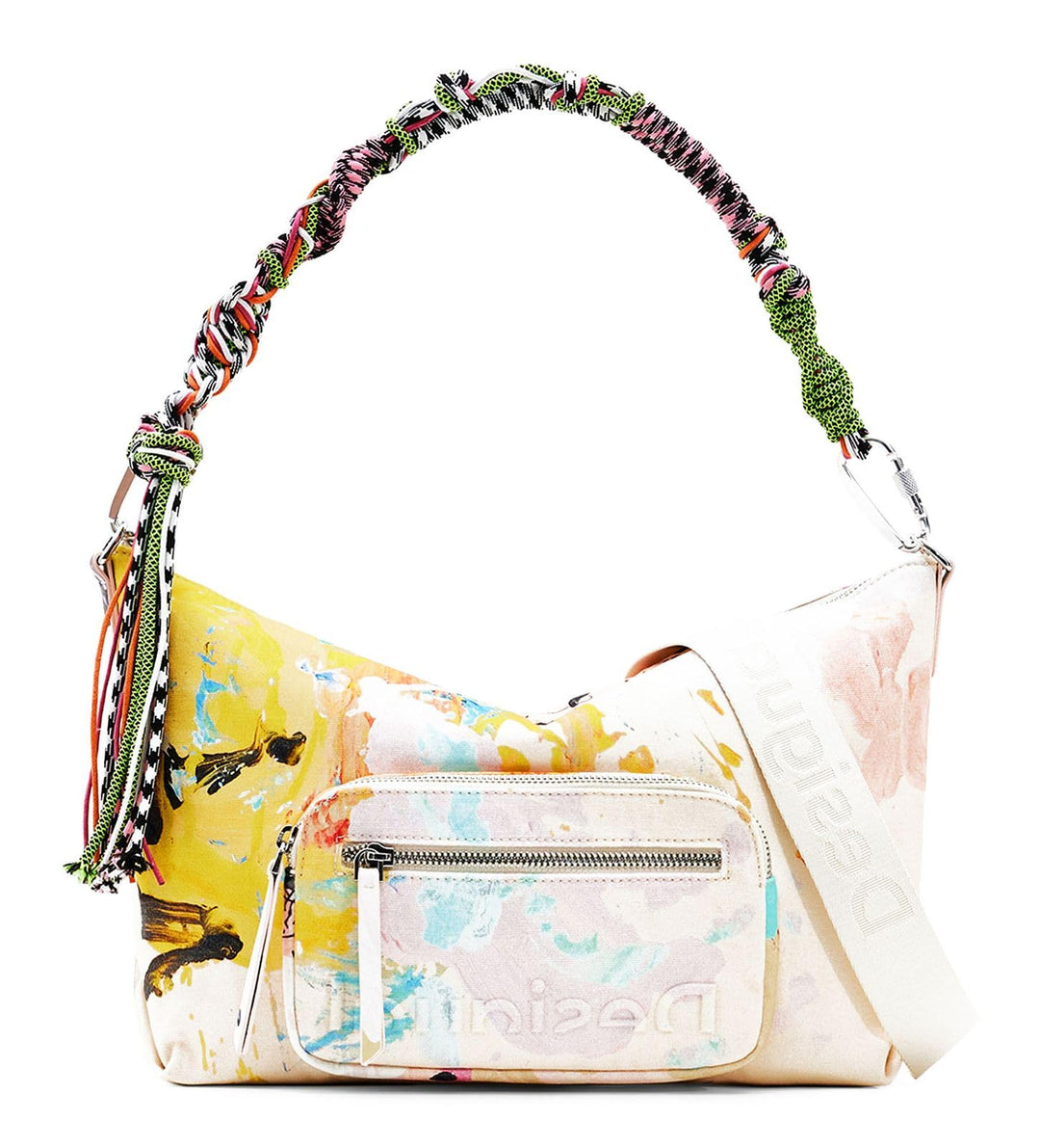 Desigual Women's Bag_MANCHAS_Dover 1001 RAW, White