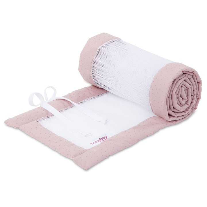 babybay Nestchen Mesh Royal/Bettumrandung für Beistellbett/Stossschutz für Baby Bett, passend für Mo