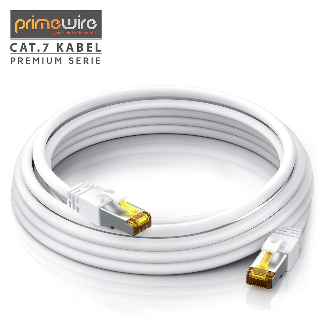 CSL - 10m CAT 7 Netzwerkkabel - Lan Kabel für 10 Gigabit High Speed Internetkabel, Hochgeschwindigke