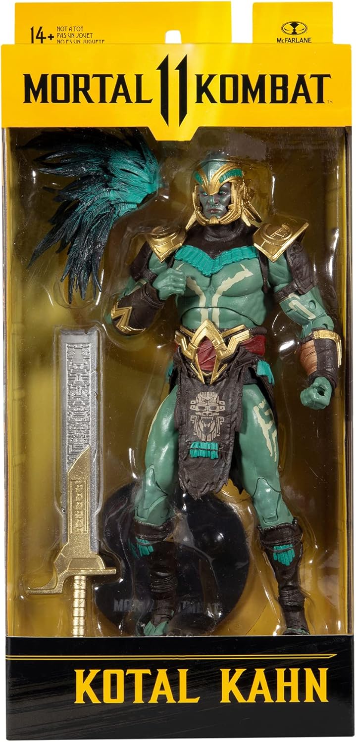 McFarlane Kombat Actionfigur Kotal Kahn 18 cm 11057 Mehrfarbig