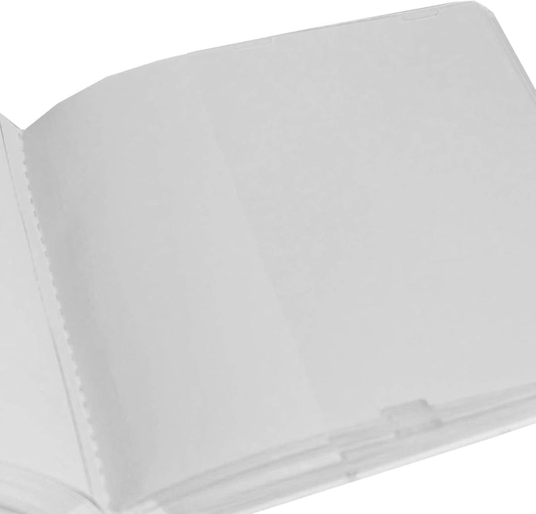 Widdop Fotoalbum für Babys, 1,8 x 1,2 m, mit silberfarbenem Teddy-Aufsatz, für Mädchen