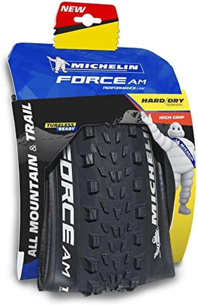 Michelin Unisex – Erwachsene Force AM Performance Reife, schwarz, 1size